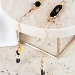 Brilkoortje</br> Chrystal C</br> Kleur: Gold/Black