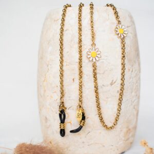 Brilkoortje</br> Phoebe</br> Kleur: Gold/white